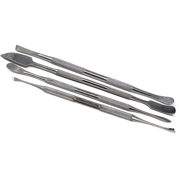 A2Z Scilab 4 Pcs Spatula Wax Carver Ceramic Pottery Double Ended Tool Set A2Z-ZR951 - main